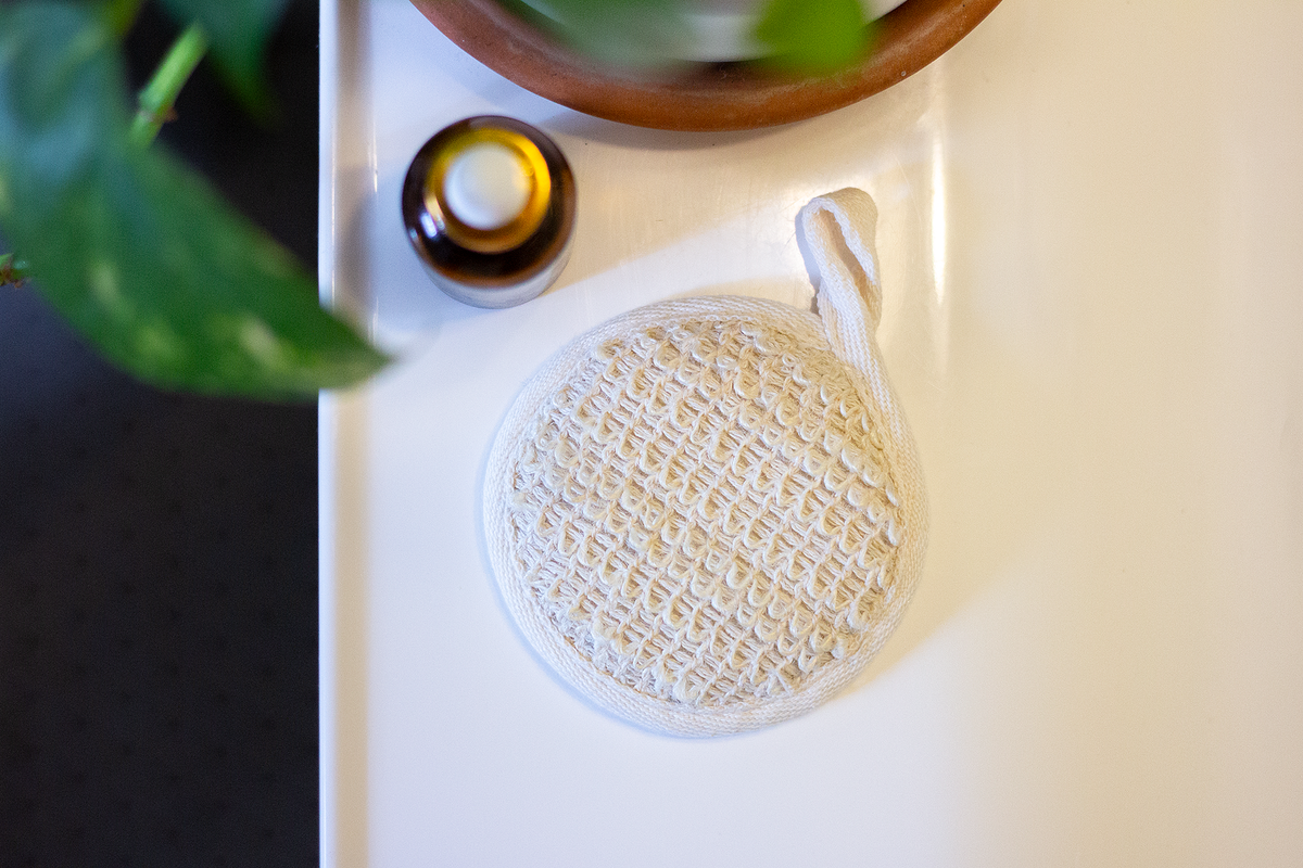 Exfoliating Pad: Natural Face Scrub Pad — Bella & Oliver Soap Co.