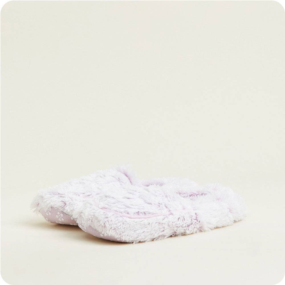 Marshmallow Lavender Warmies Slippers