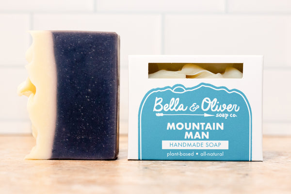 Mountain Man Soap - Bella & Oliver Soap Co - Asheville Soap Company - Best Soap - Natural Soap - Pine soap - soap for men