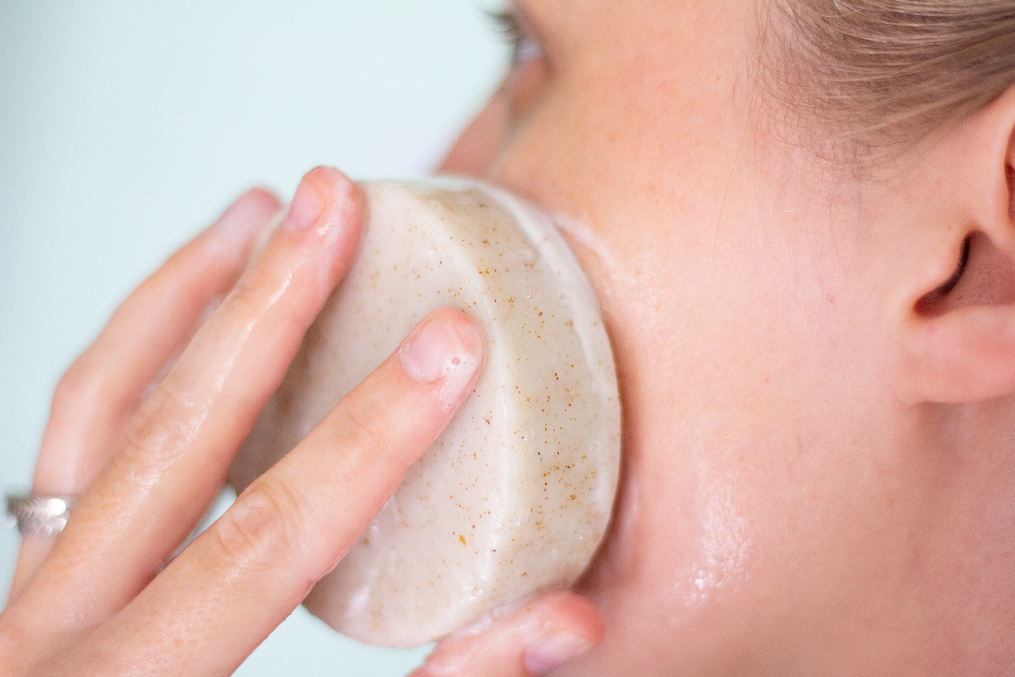 Face & Body Bar - Bella & Oliver Soap Co - North Carolina Exfoliating Face Scrub Body Wash