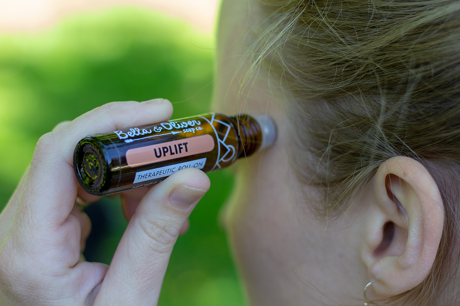 Uplift Therapeutic Essential Oil Roll-On — Bella & Oliver Soap Co.